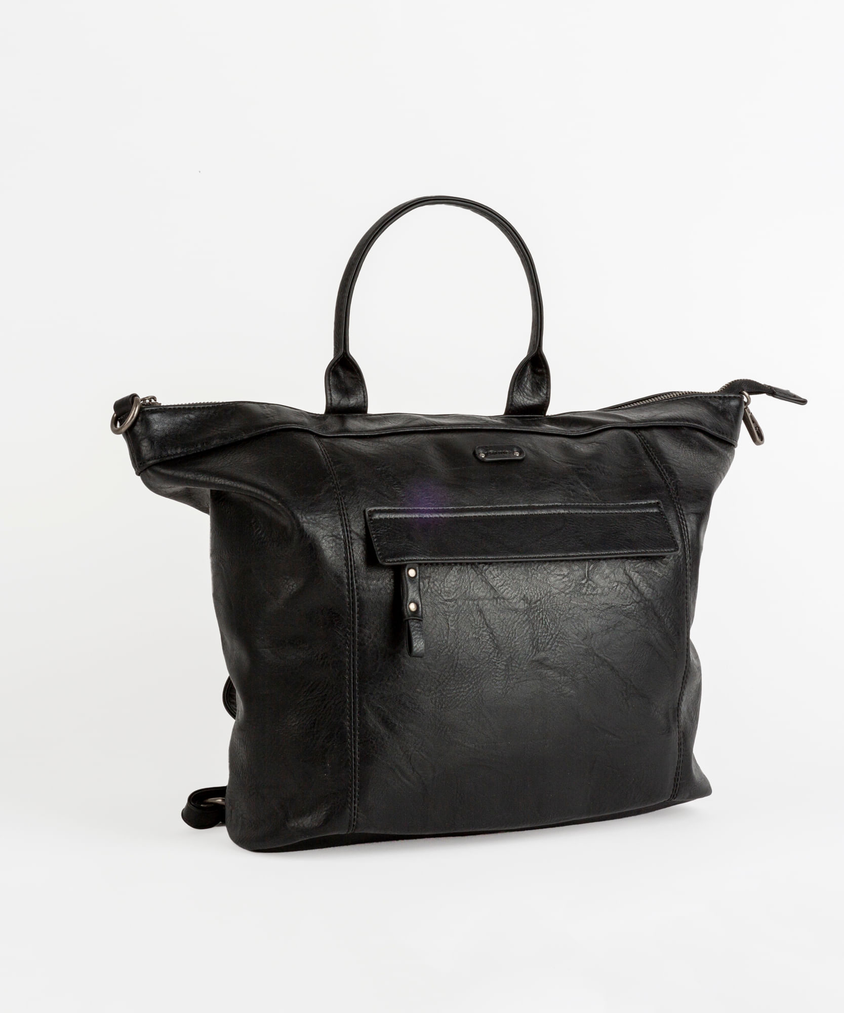 Cartera Mochila Tote Lounge Negra | Lounge